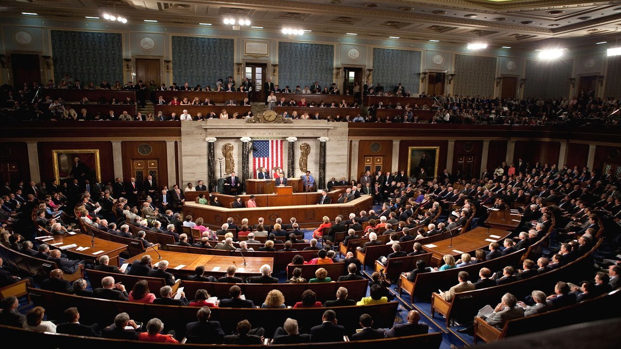 A joint session of the U.S. Congress