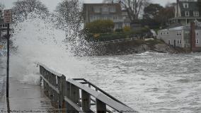 Flooding in Marblehead, MA caused by Hurricane Sandy. The Birkes (flickr.com/photos/brbirke/8136033826/) CC 2.0 via Wikimedia Commons