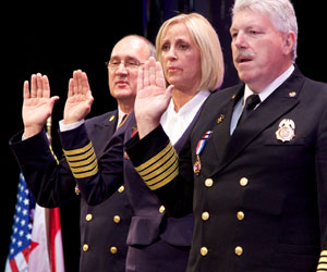 New IAFC Officers Installed at FRI 2014