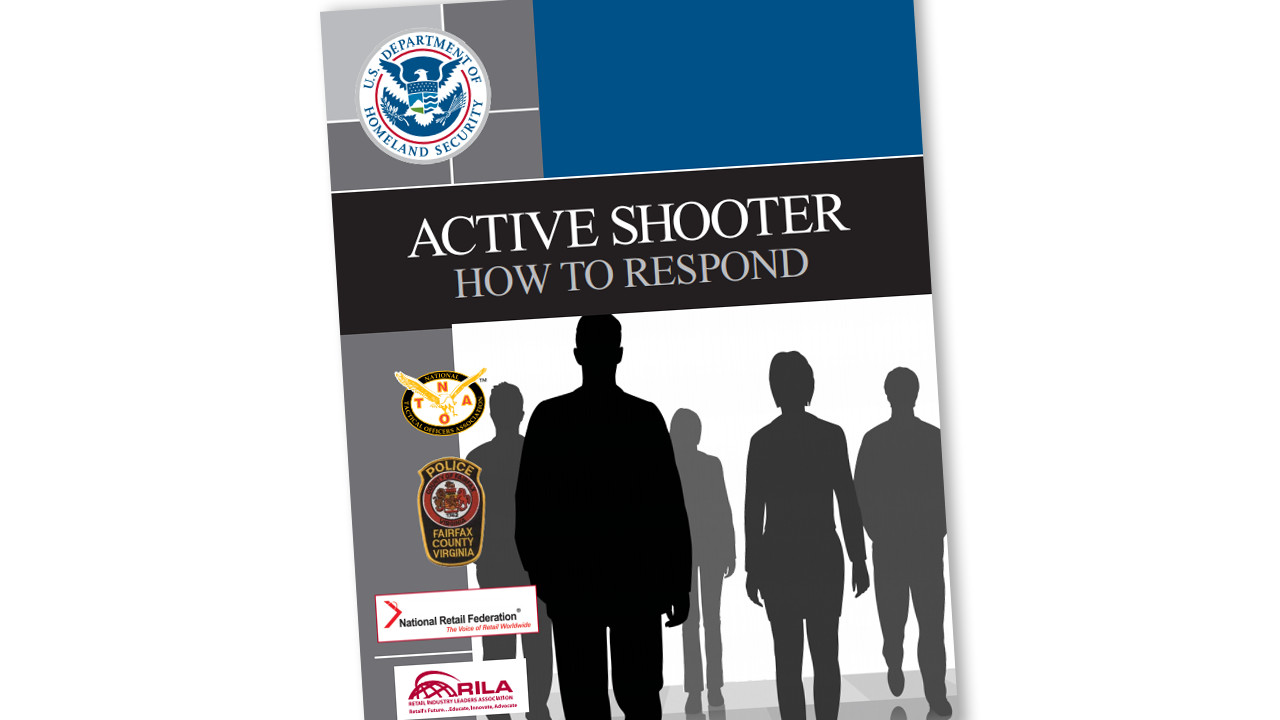 DHS Active Shooter How to Respond Cover