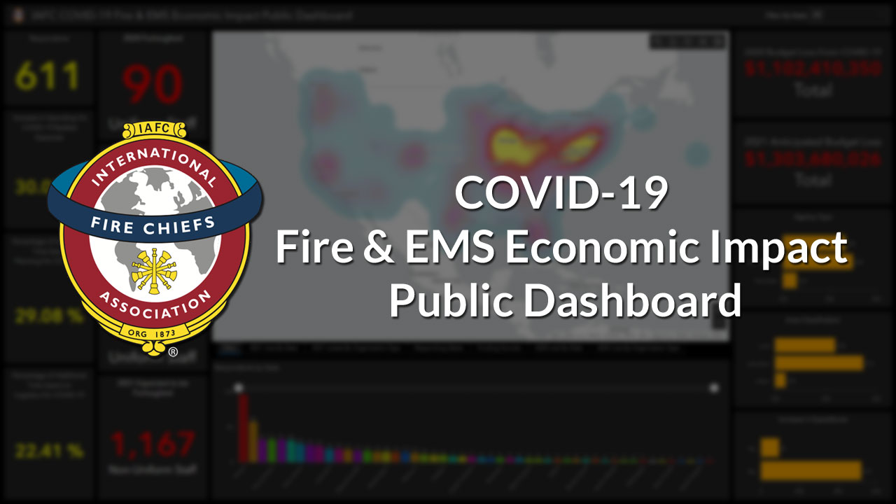 IAFC COVID-19 Fire & EMS Economic Impact Public Dashboard