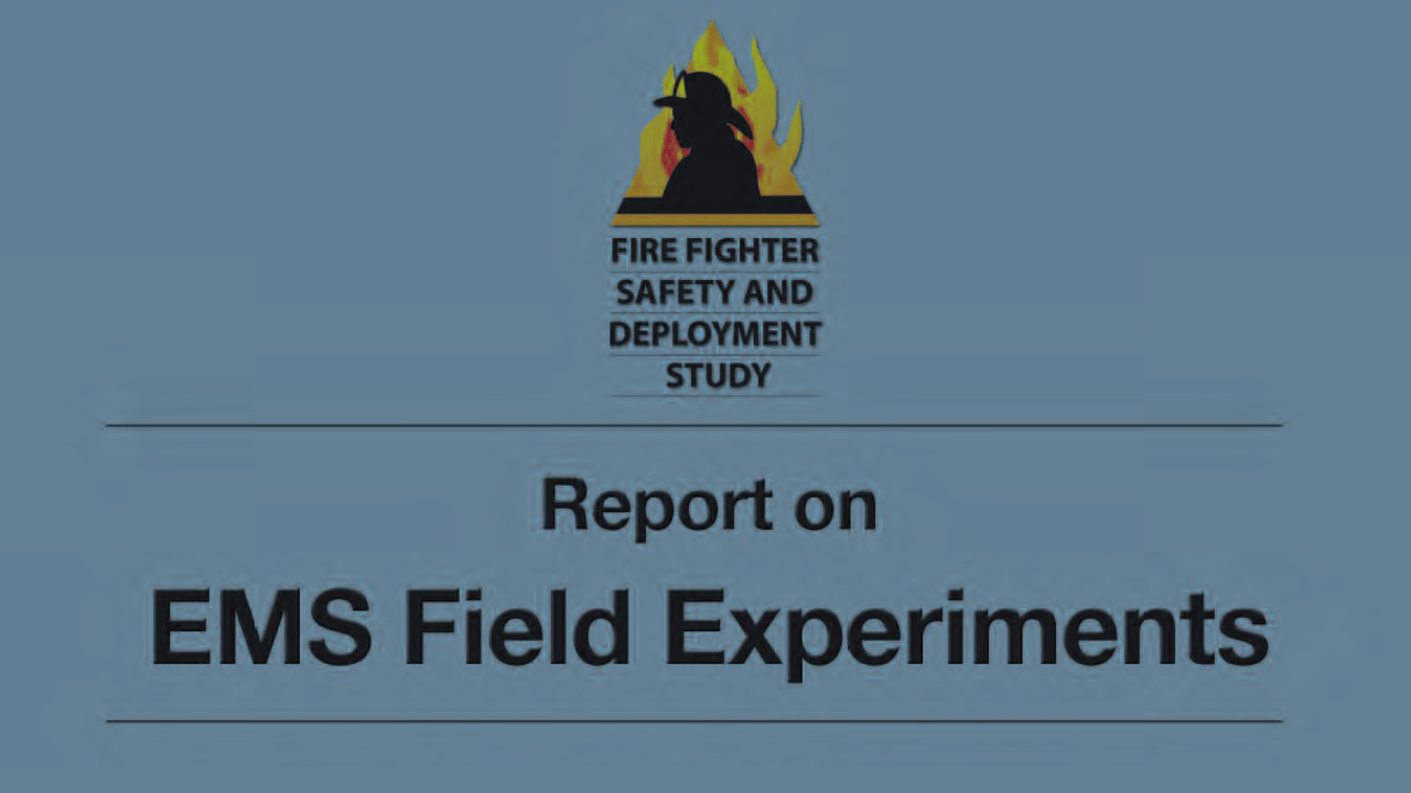 NIST Deployment Report on EMS Field Experiments 