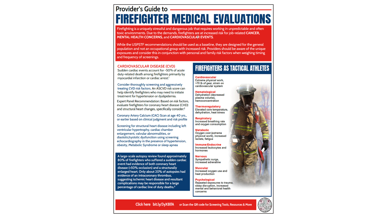 Providers Guide to Firefighter Medial Evaluations