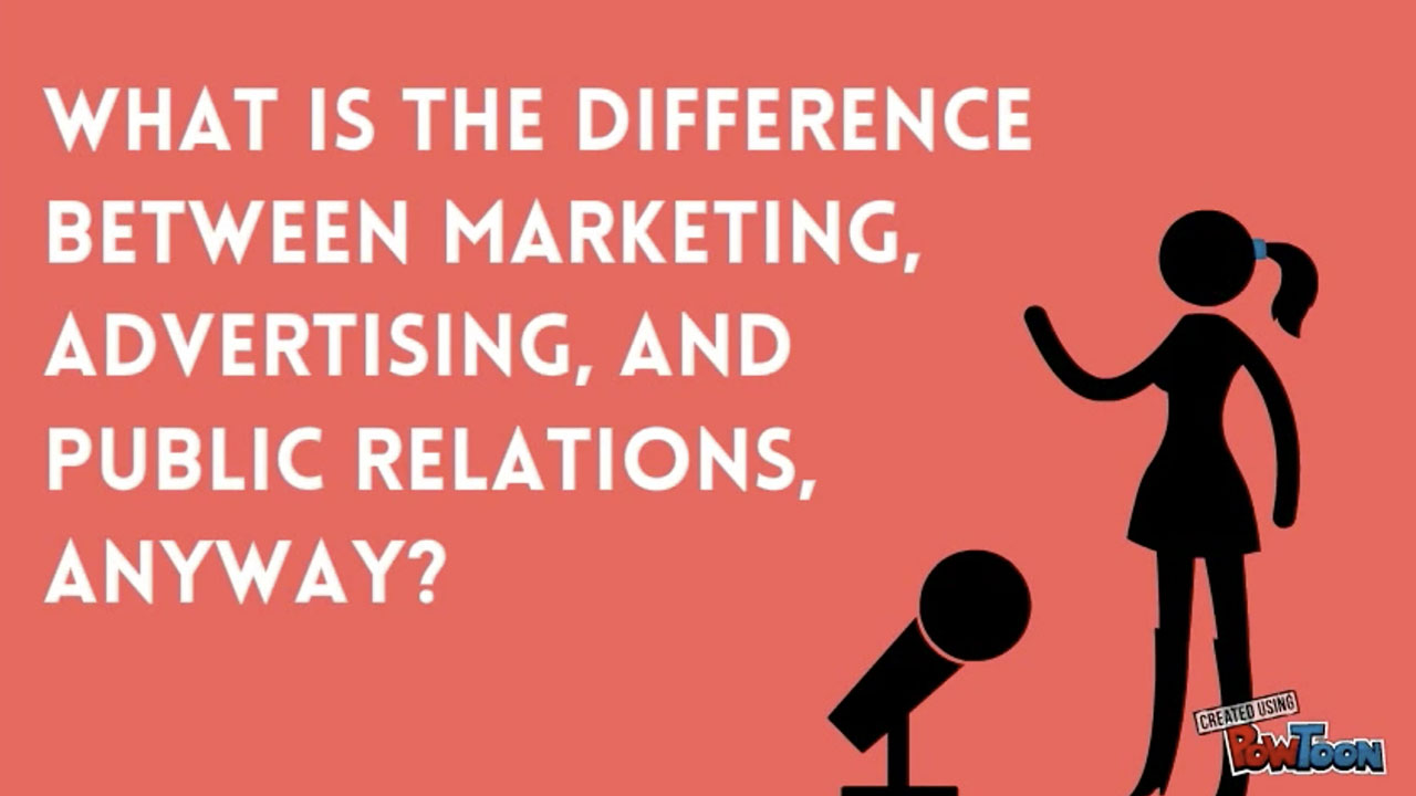 Video: PR vs marketing vs advertising