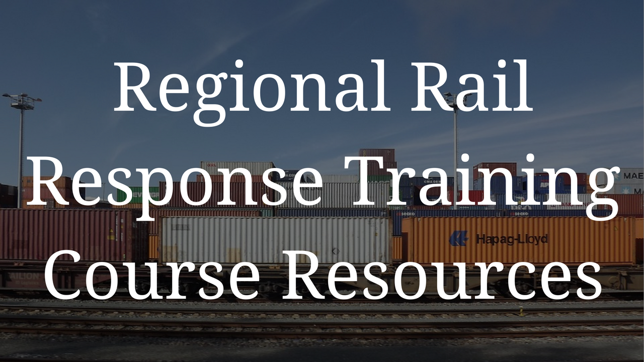 Regional Rail Response Training Course Resources 1280x720