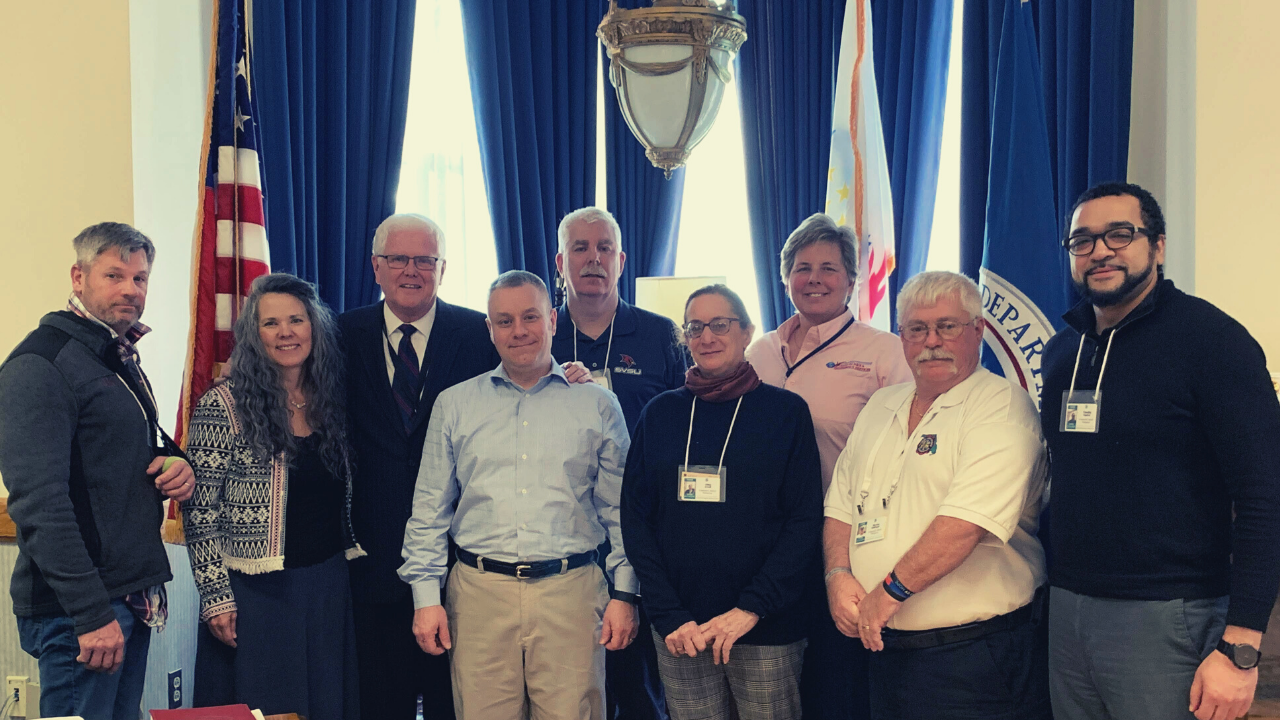 IAFC Bullying, Harassment, and Workplace Violence Prevention Work Group curriculum sub-group, traveled to the National Fire Academy for important work.