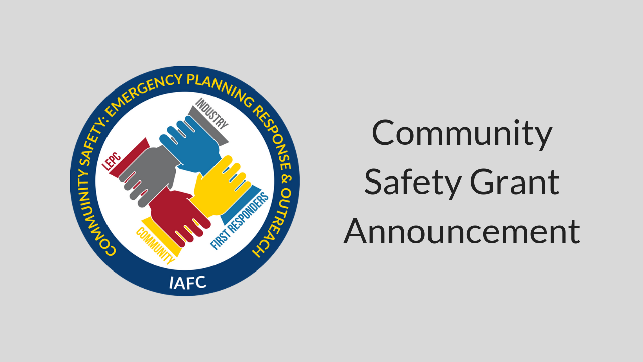 Community Safety Grant Announcement