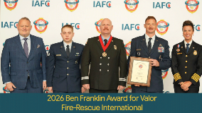 Ben Franklin Award at Fire-Rescue International 2026