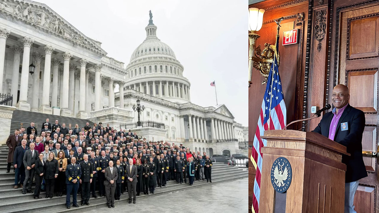 Fire and EMS members on Capitol Hill Fire and EMS members on Capitol Hill