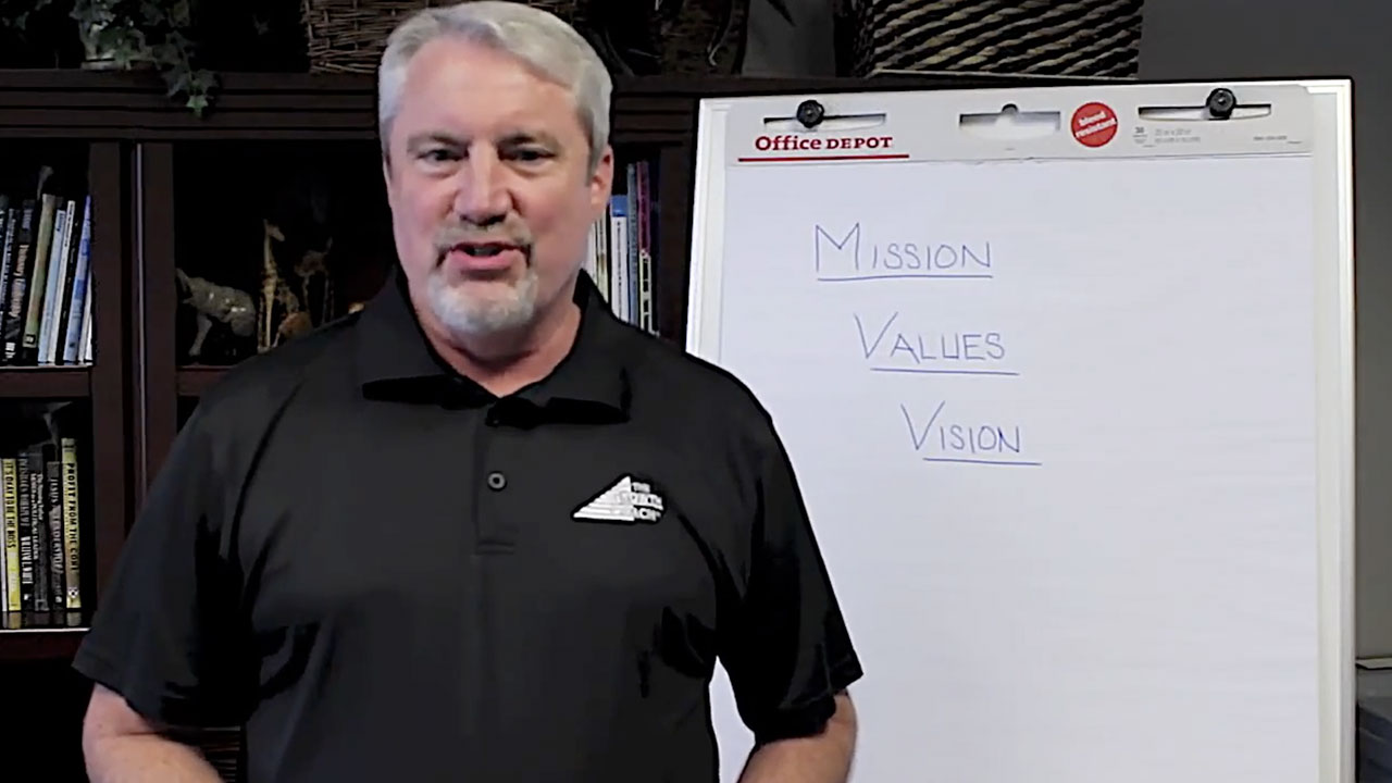 Video: Mission, Values, Vision: Foundations for all Great Organizations
