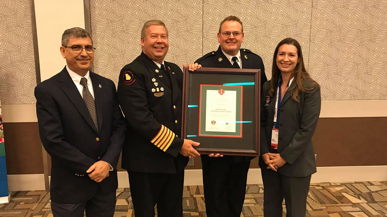 State Fire Marshal Dwayne Garriss Earns 2018 FLSS Award
