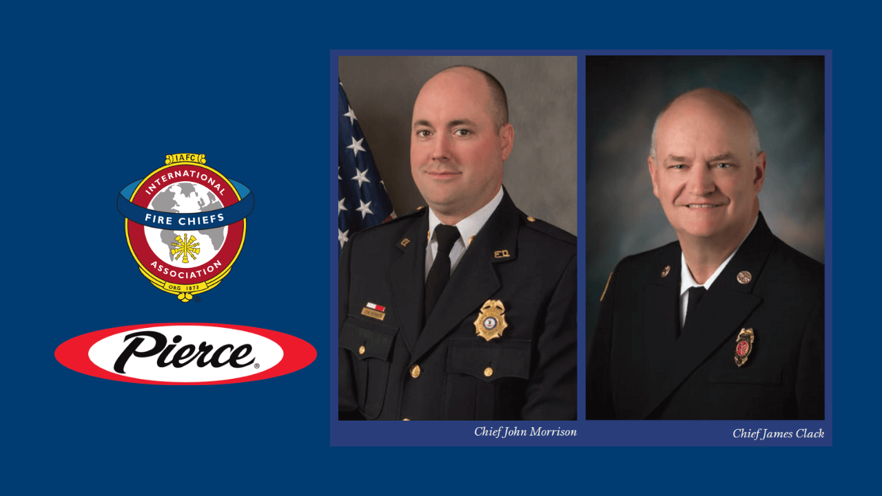 Chiefs Morrison and Clack Selected 2019 IAFC Fire Chiefs of the Year