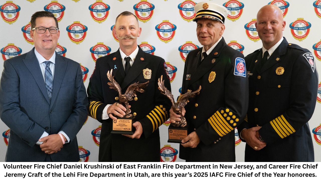 Pierce and IAFC Honor Extraordinary Leadership with 2025 Fire